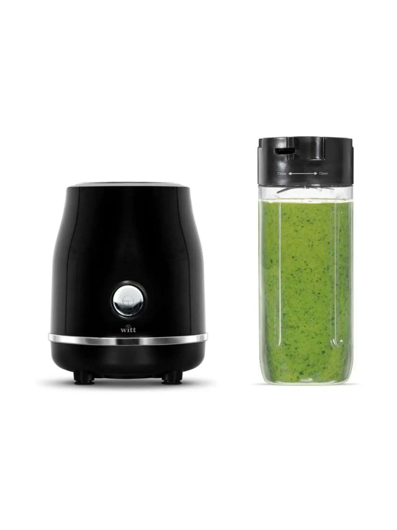 Vatkaimet & Sekoittimet<Witt Retro To Go -tehosekoitin 0,5 l BLACK