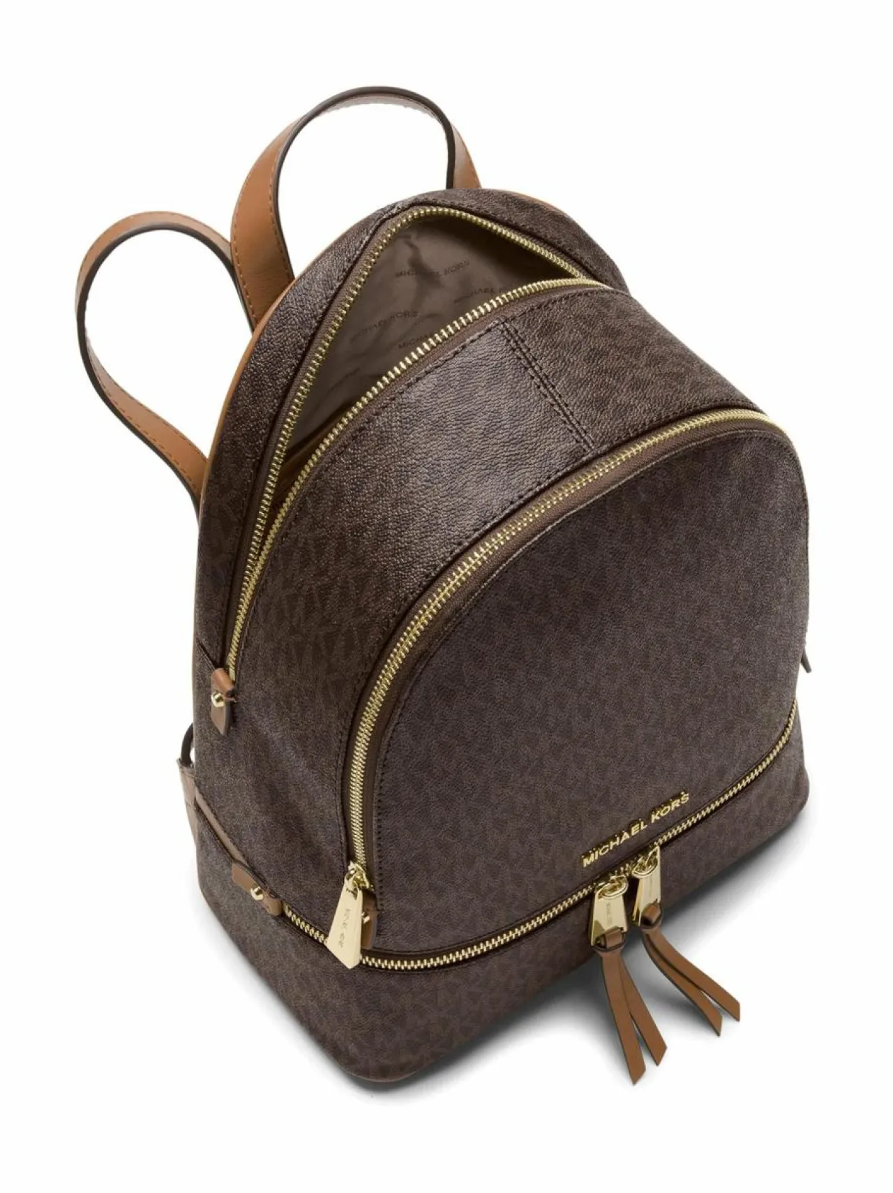 Reput|Reput<Michael Michael Kors Rhea Medium Backpack -reppu BROWN