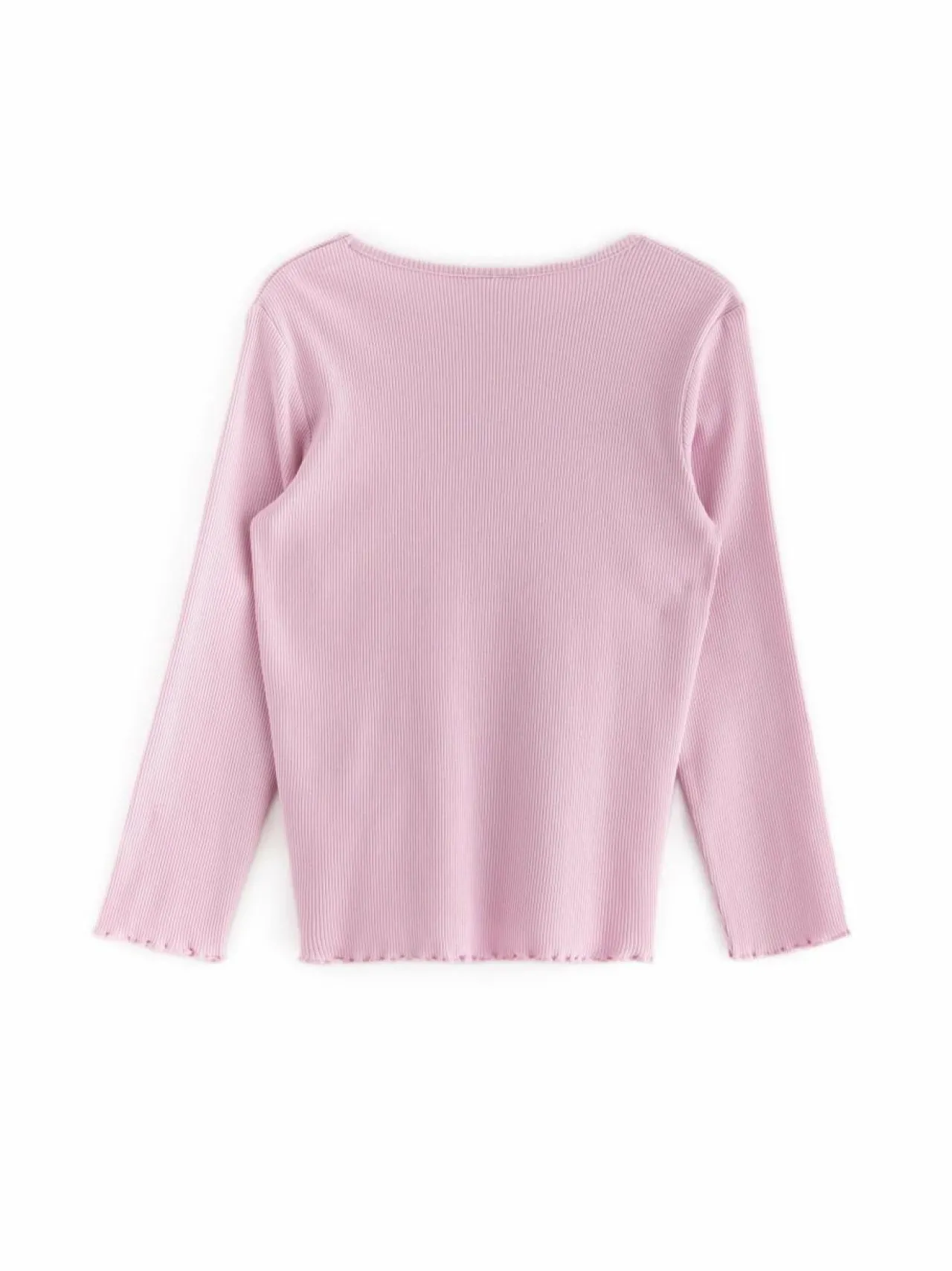 Lindex Rib Flower -paita^ Pitkähihaiset Trikoopaidat