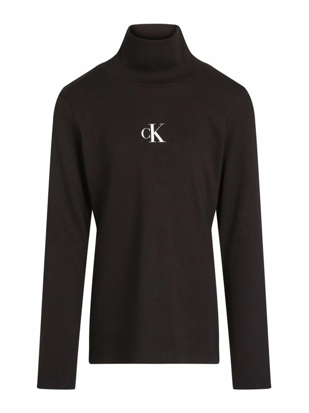 Calvin Klein Kids Rib Slim Rollneck -paita^ Pitkähihaiset Trikoopaidat