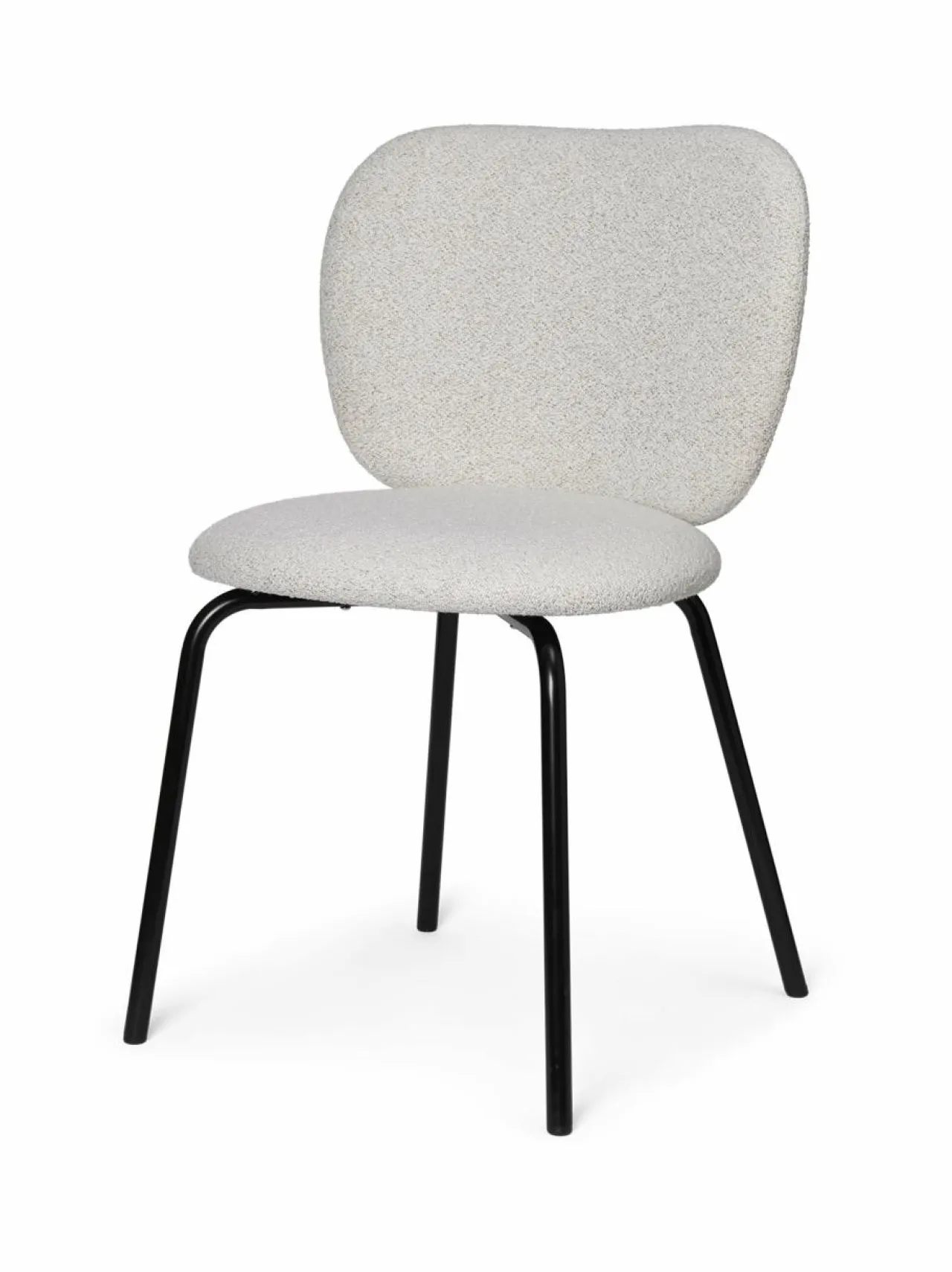 Tuolit & Jakkarat<Ferm Living Rico Soft Bouclé -tuoli OFF-WHITE/SAND