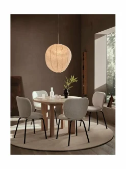 Tuolit & Jakkarat<Ferm Living Rico Soft Bouclé -tuoli OFF-WHITE/SAND