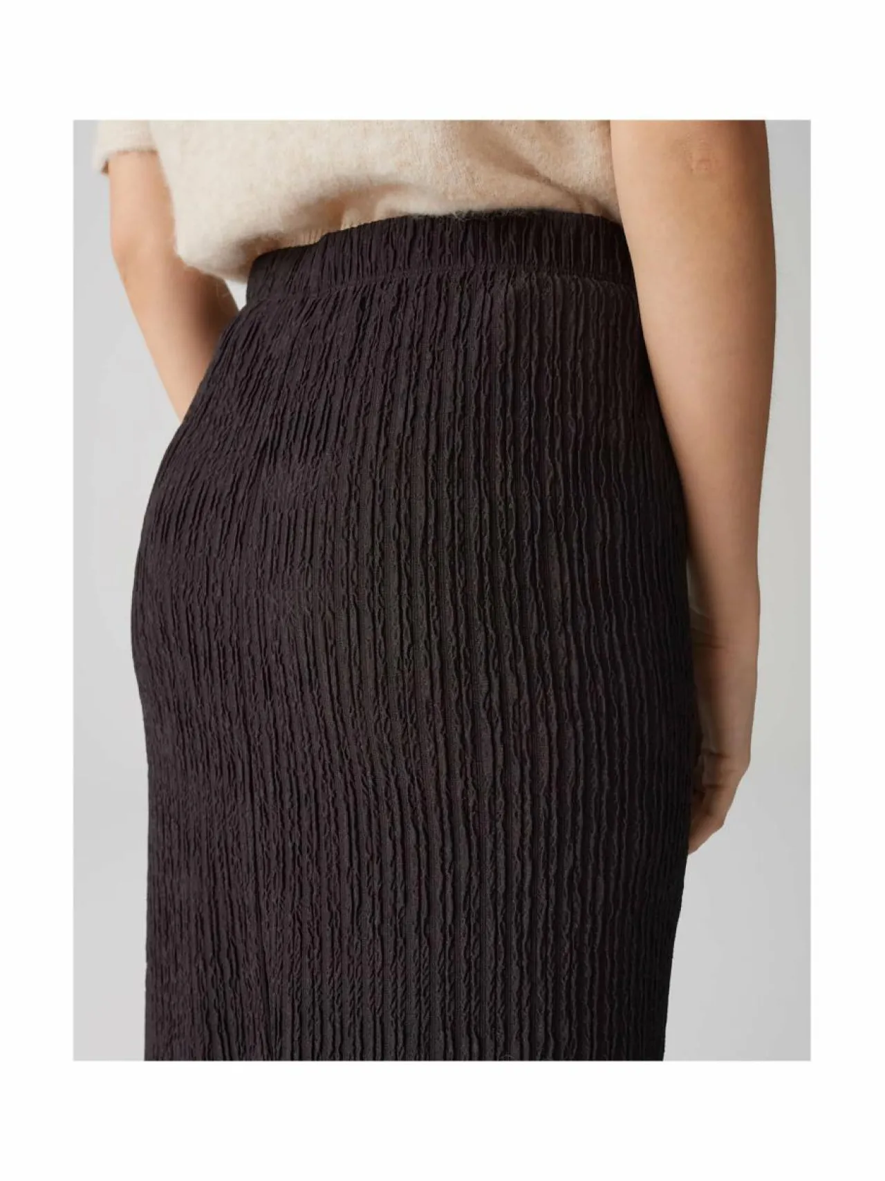 Hameet<Opus Rilasa Structured -midihame 20024 MIDNIGHT BROWN