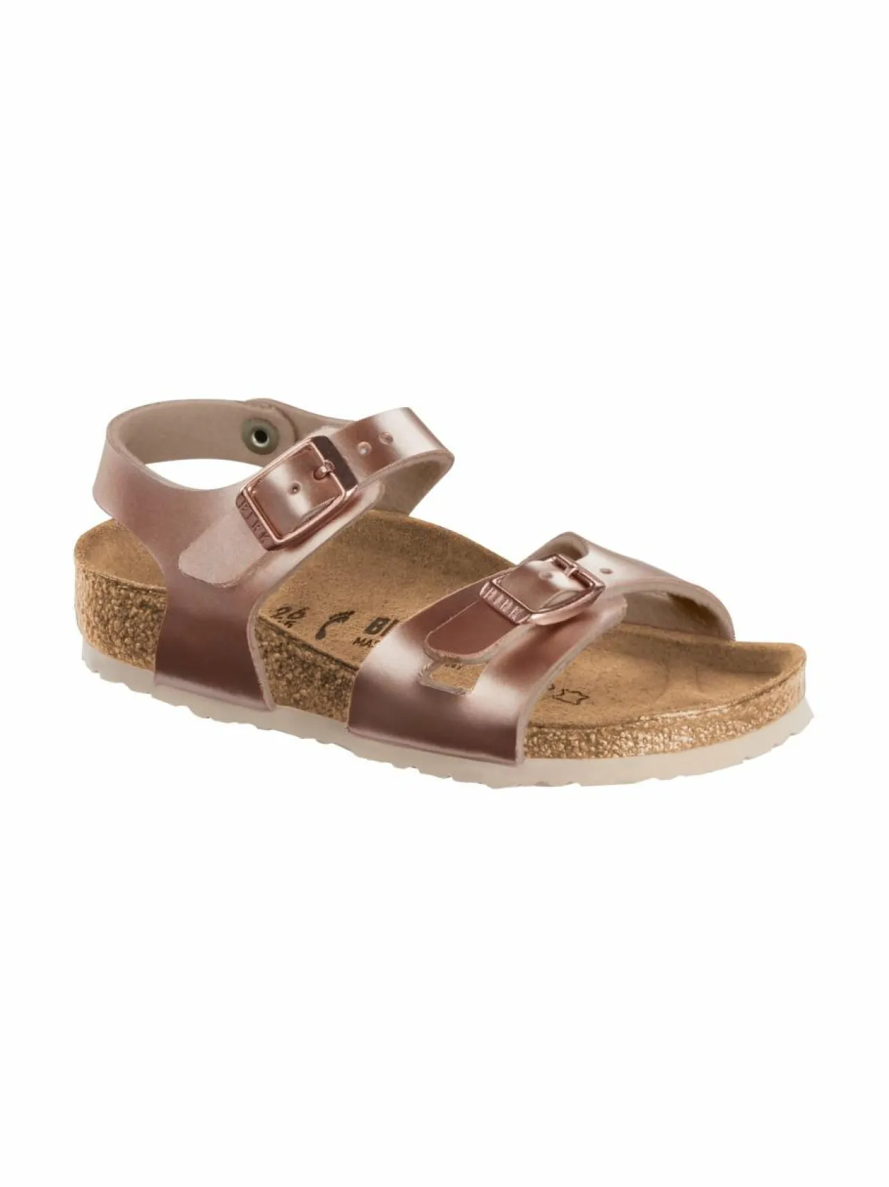Sandaalit<BIRKENSTOCK Rio-sandaalit 884 ELECTRIC METALLIC COPPER