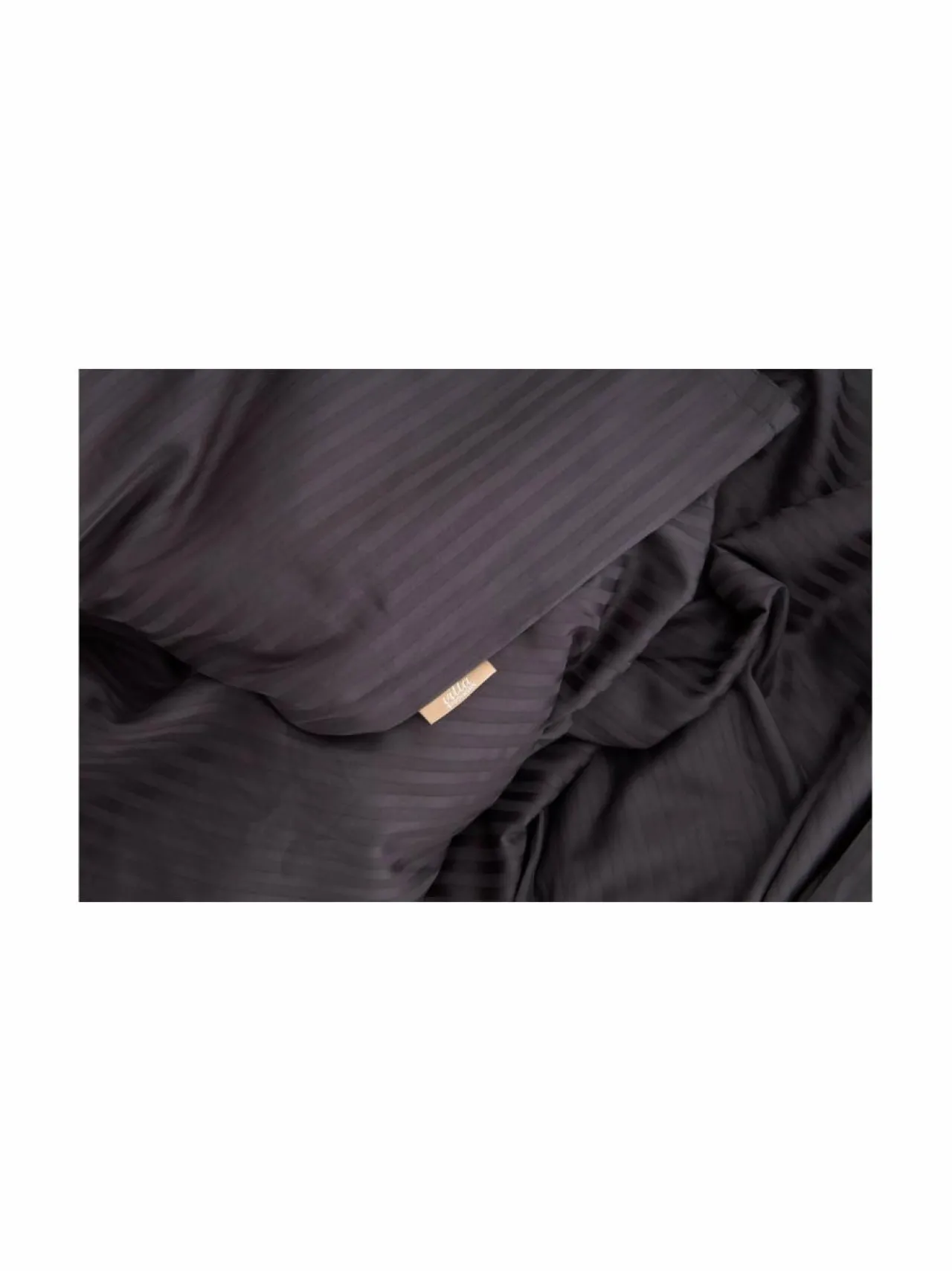 Liinavaatteet<Villa Stockmann Ritz-satiinityynyliina DARK GREY