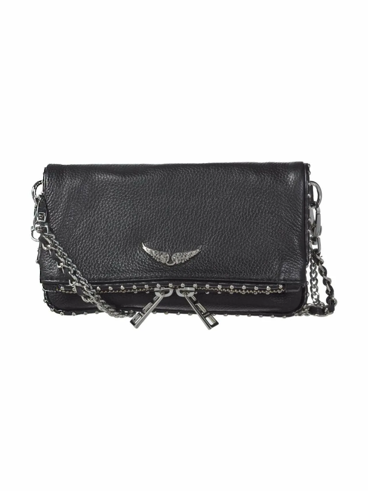 Zadig&Voltaire Rock Nano Studs Clutch -nahkalaukku^ Käsilaukut