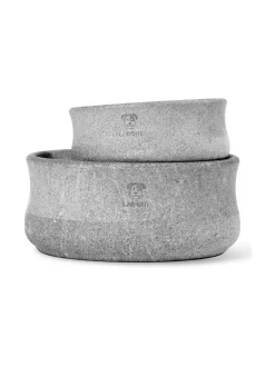 Laboni Rocky vuolukivi design ruokakulho - Harmaa^ Ruokakupit Ja -Tarvikkeet