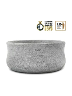 Laboni Rocky vuolukivi design ruokakulho - Tuplapakkaus^ Ruokakupit Ja -Tarvikkeet