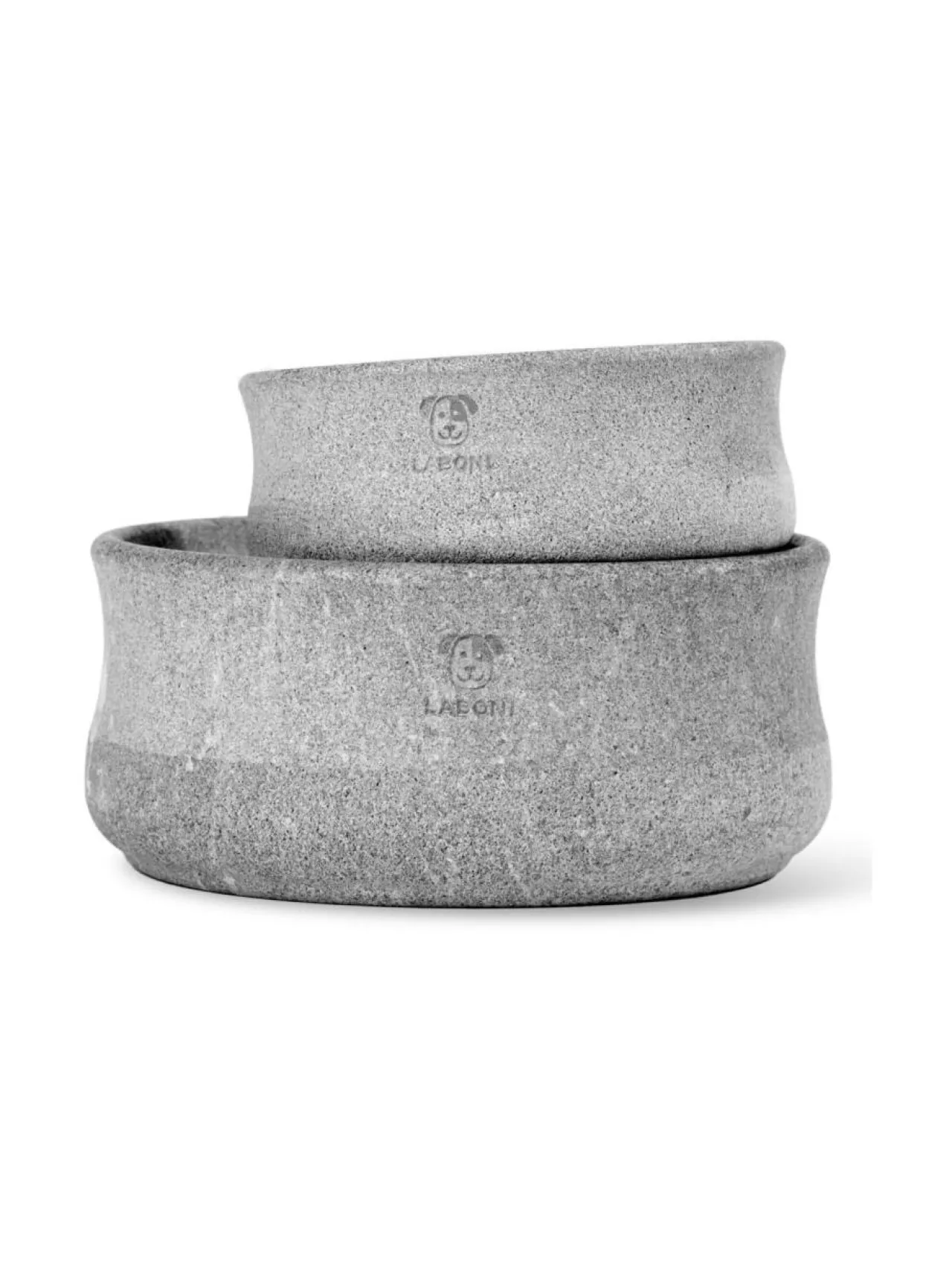 Laboni Rocky vuolukivi design ruokakulho - Tuplapakkaus^ Ruokakupit Ja -Tarvikkeet
