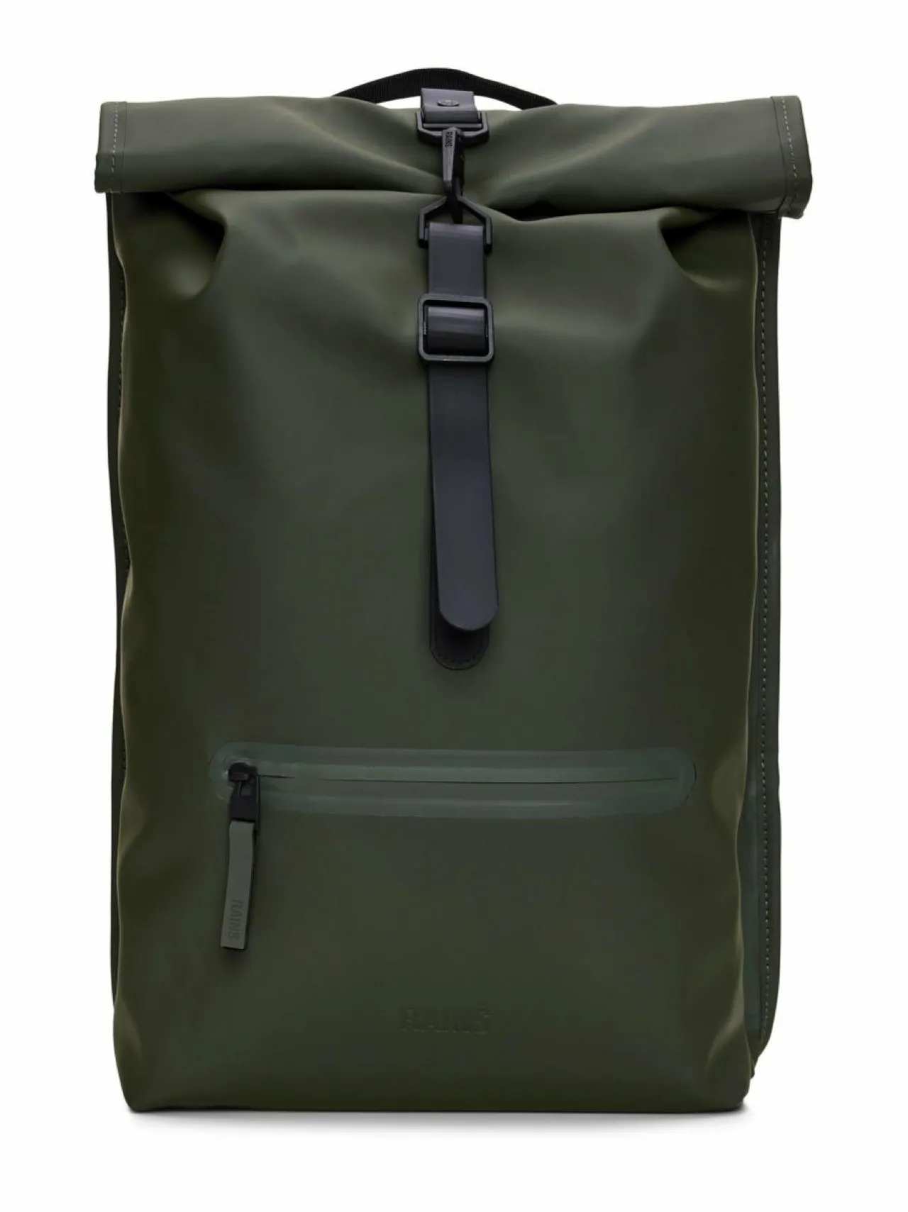 Reput|Reput<Rains Rolltop W3 - vedenkestävä reppu 03 GREEN