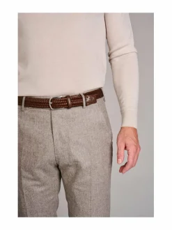 Vyöt<LA BOUCLE Roma Originale -nahkavyö ROMA BROWN
