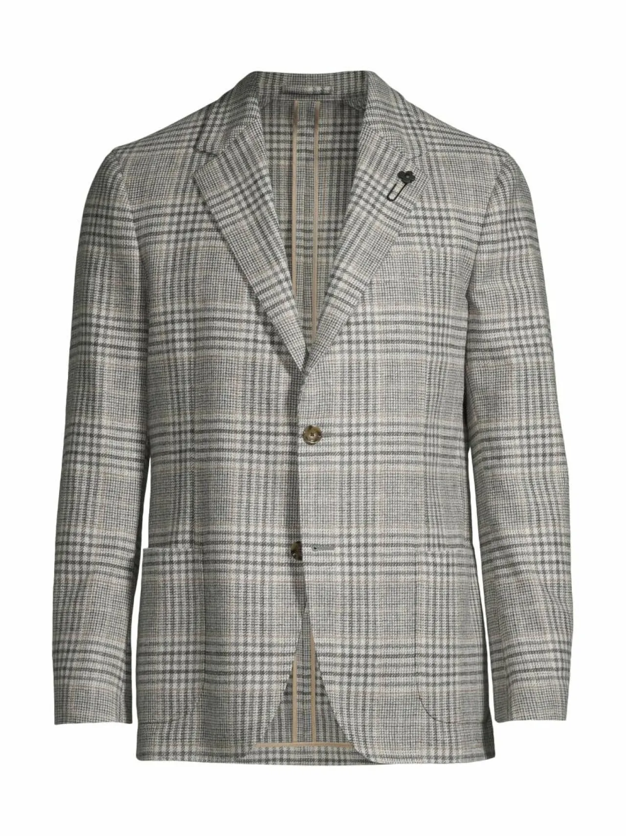 Bleiserit<Lardini Roma-ruutubleiseri 920GR GREY