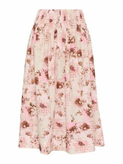 Hameet<Part Two Rosabell-printtikuvioitu hame 303767 PINK NECTAR FLOWER