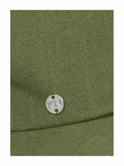 Hatut & Pipot<KN Kati Niemi Rosalina Linen -lippalakki 40 OLIVE