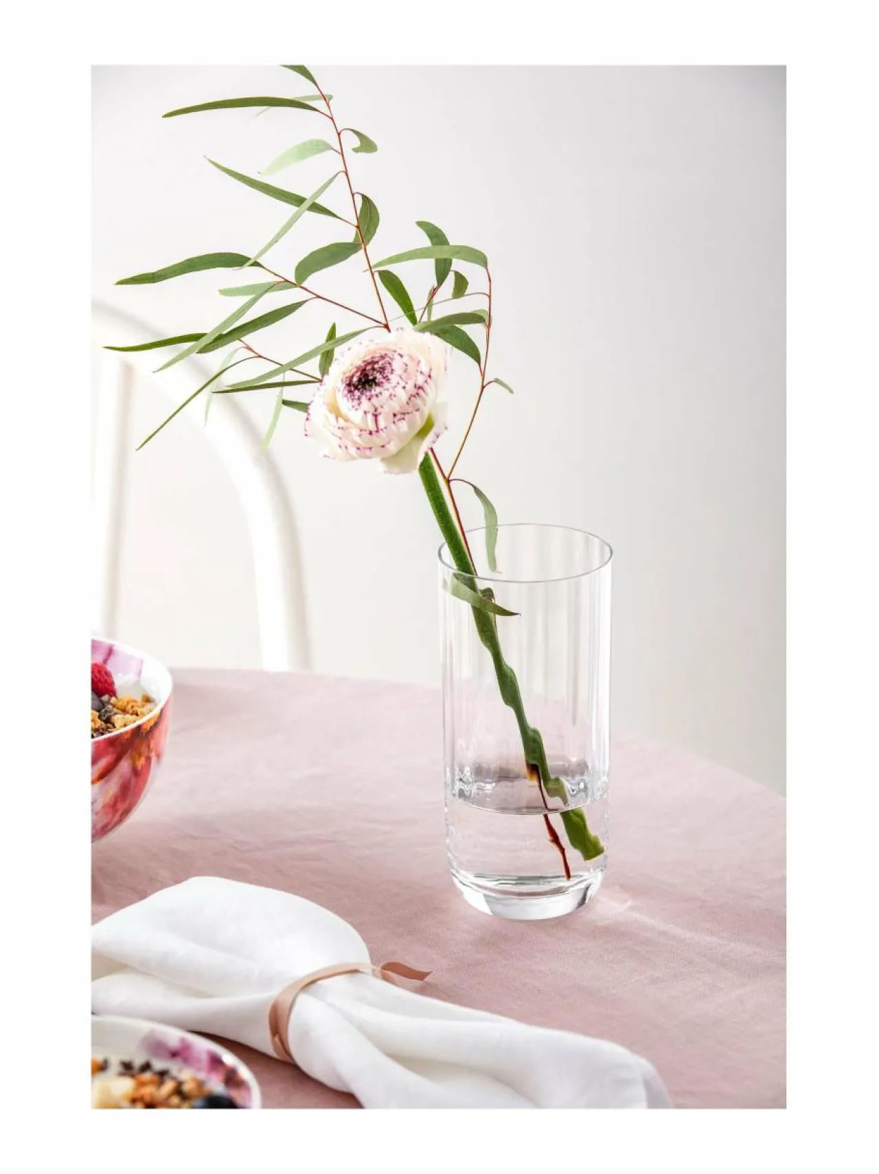 Lasit<Villeroy & Boch Rose Garden Long Drink -juomalasi 4 kpl TRANSPARENT