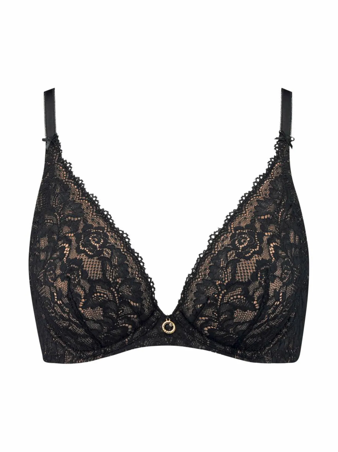 Alusvaatteet & -Asut<Aubade Rosessence Underwired Triangle -rintaliivit BLACK