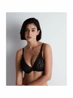 Alusvaatteet & -Asut<Aubade Rosessence Underwired Triangle -rintaliivit BLACK
