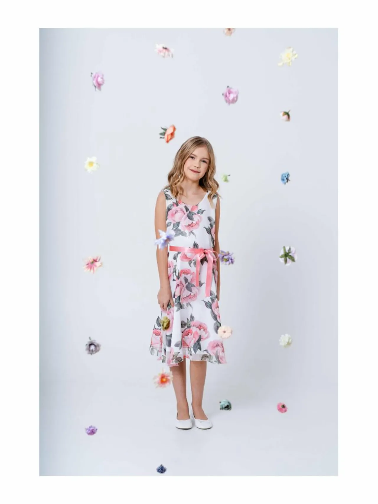 Mekot & Hameet|Mekot & Hameet<MINGNELIN Rosy-mekko 101 WHITE PINK
