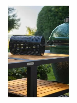 Grillit & Grillitarvikkeet<Big Green Egg Rotisserie-grillivarraskori STEEL