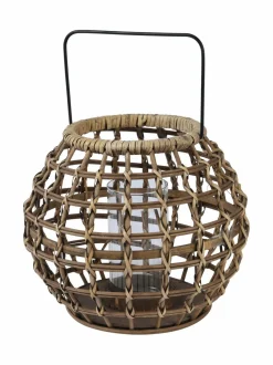 Decoris Rottinkilyhty 18 cm^ Puutarhavalaisimet & Lyhdyt