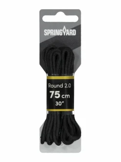Tarvikkeet|Tarvikkeet<Springyard Round 2.0 -kengännauhat 75 cm BLACK