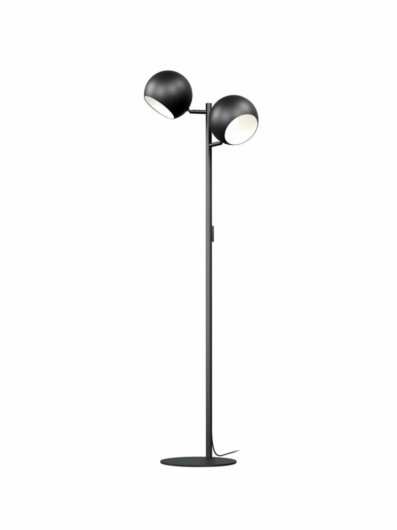 Lattiavalaisimet<Design by Grönlund Round Double -lattiavalaisin 145 cm 05 MATT BLACK