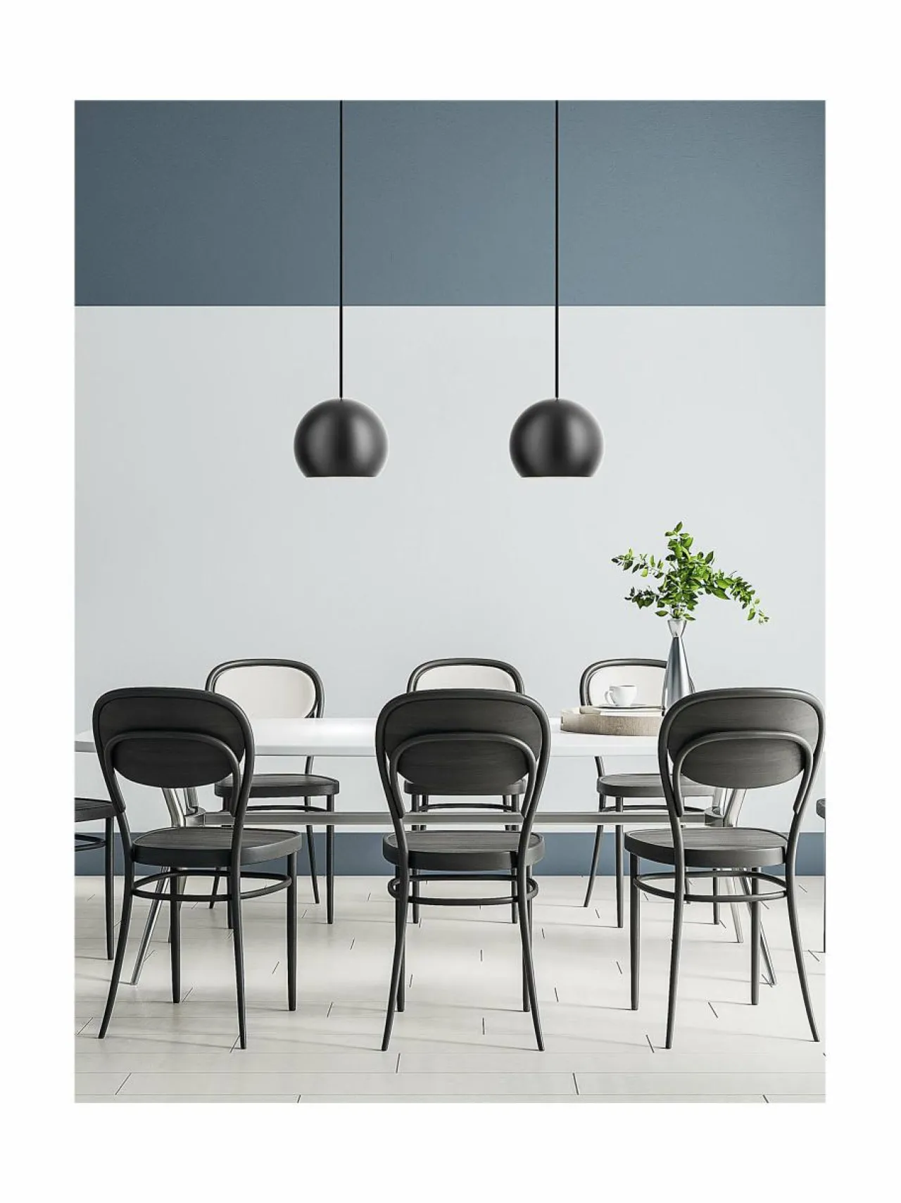 Kattovalaisimet<Design by Grönlund Round-riippuvalaisin 20 cm BLACK