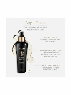 Hiustenhoito<T-LAB Professional Royal Detox Elixir Premier -hoitava kiiltoseerumi 150ml
