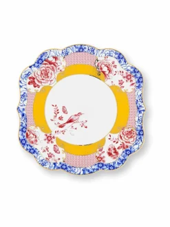 Tarjoiluastiat<PIP Studio Royal-kakkuvati 24 x 24 cm MULTICO