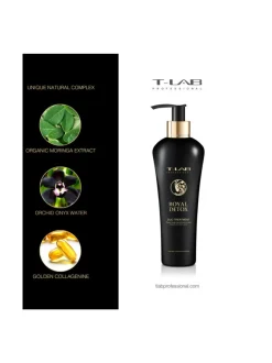 Hiustenhoito<T-LAB Professional Royl Detox Duo Treatment -detox hoitoaine 300ml