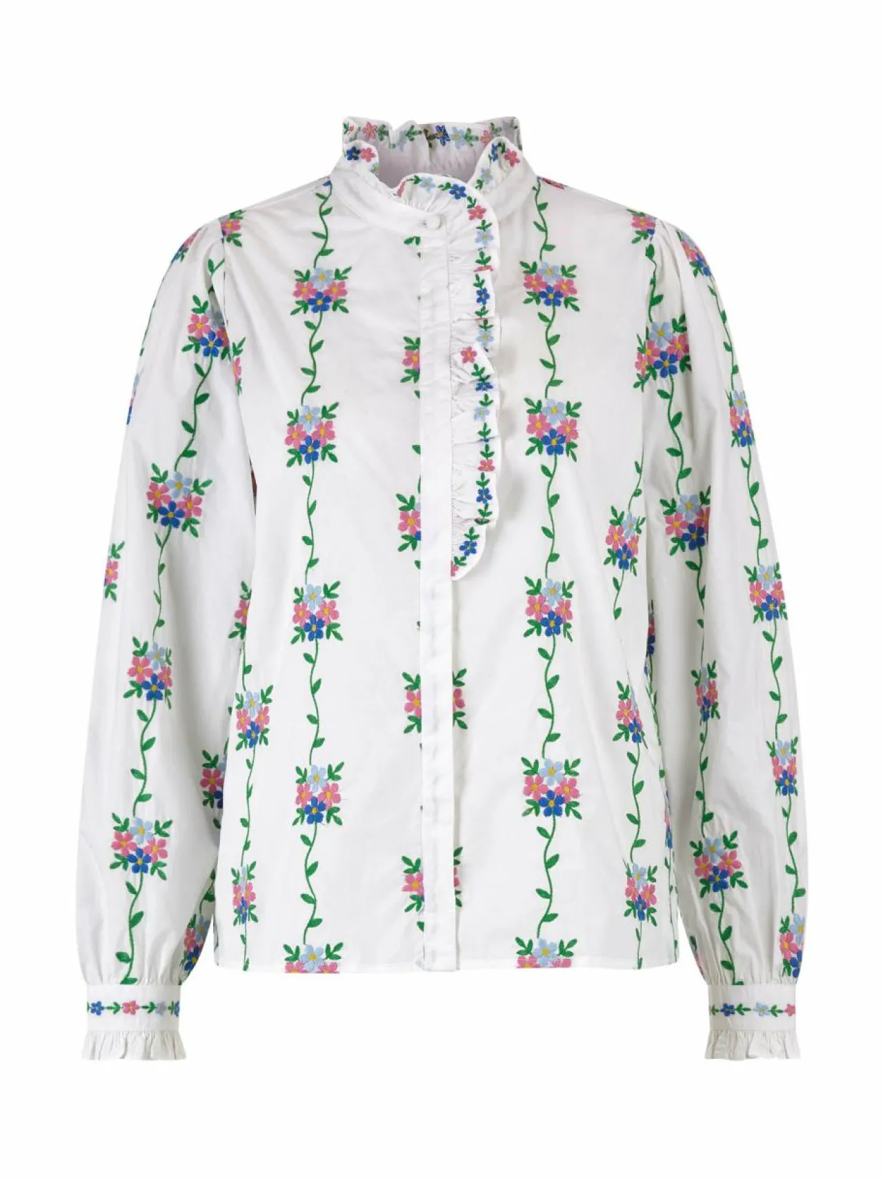 Paidat & Puserot<rich & royal Ruffle Flower -paitapusero 100 WHITE