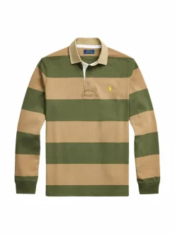 Paidat<Polo Ralph Lauren Rugbypaita NEW OLIVE/MONTANA KHAKI