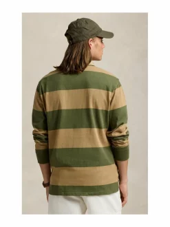 Paidat<Polo Ralph Lauren Rugbypaita NEW OLIVE/MONTANA KHAKI