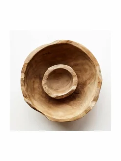 Koriste-Esineet<Muubs Rustic 13 -kulho NATURAL