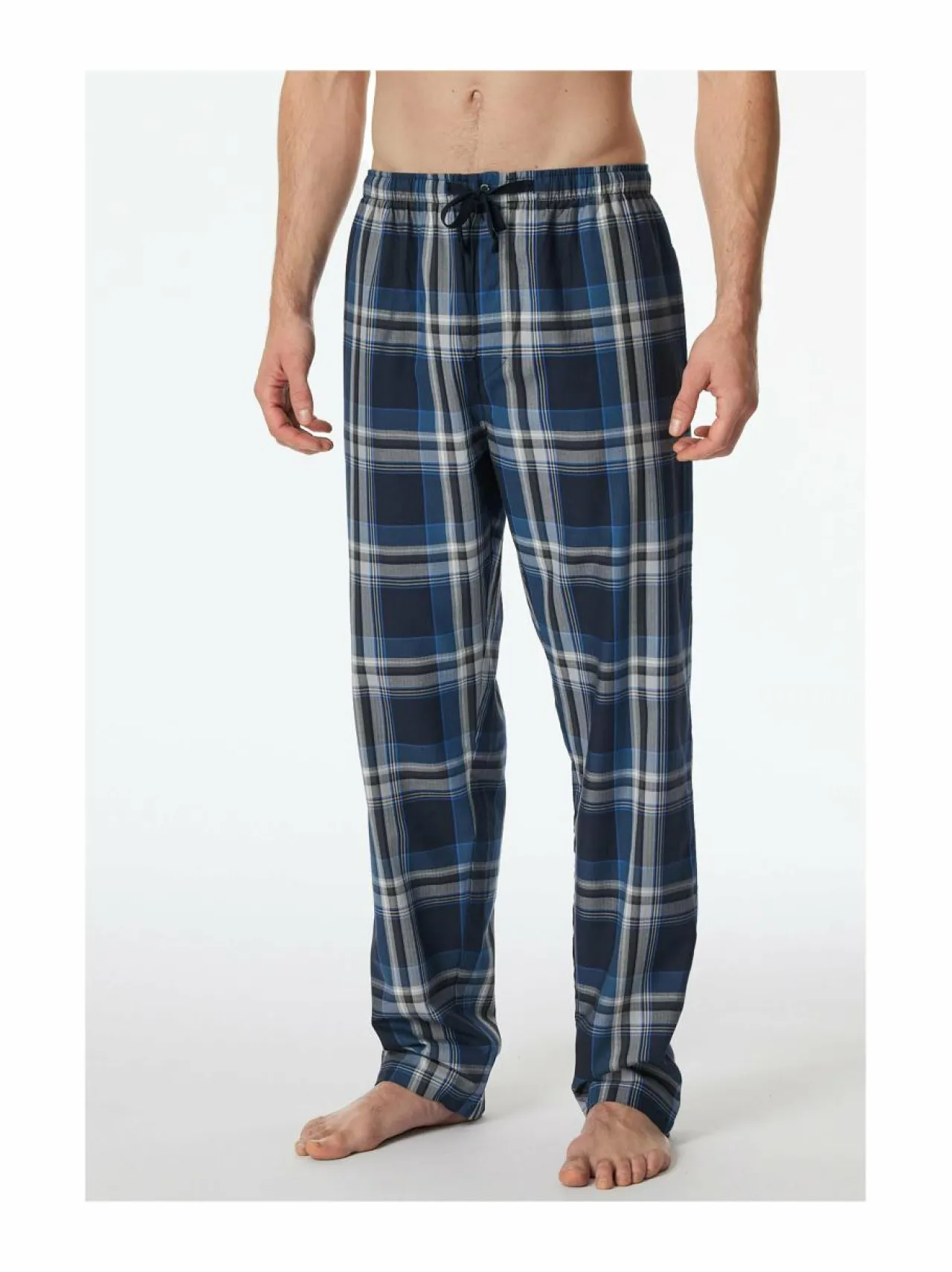 Schiesser Ruudulliset pyjamahousut^ Pyjamat & Kylpytakit