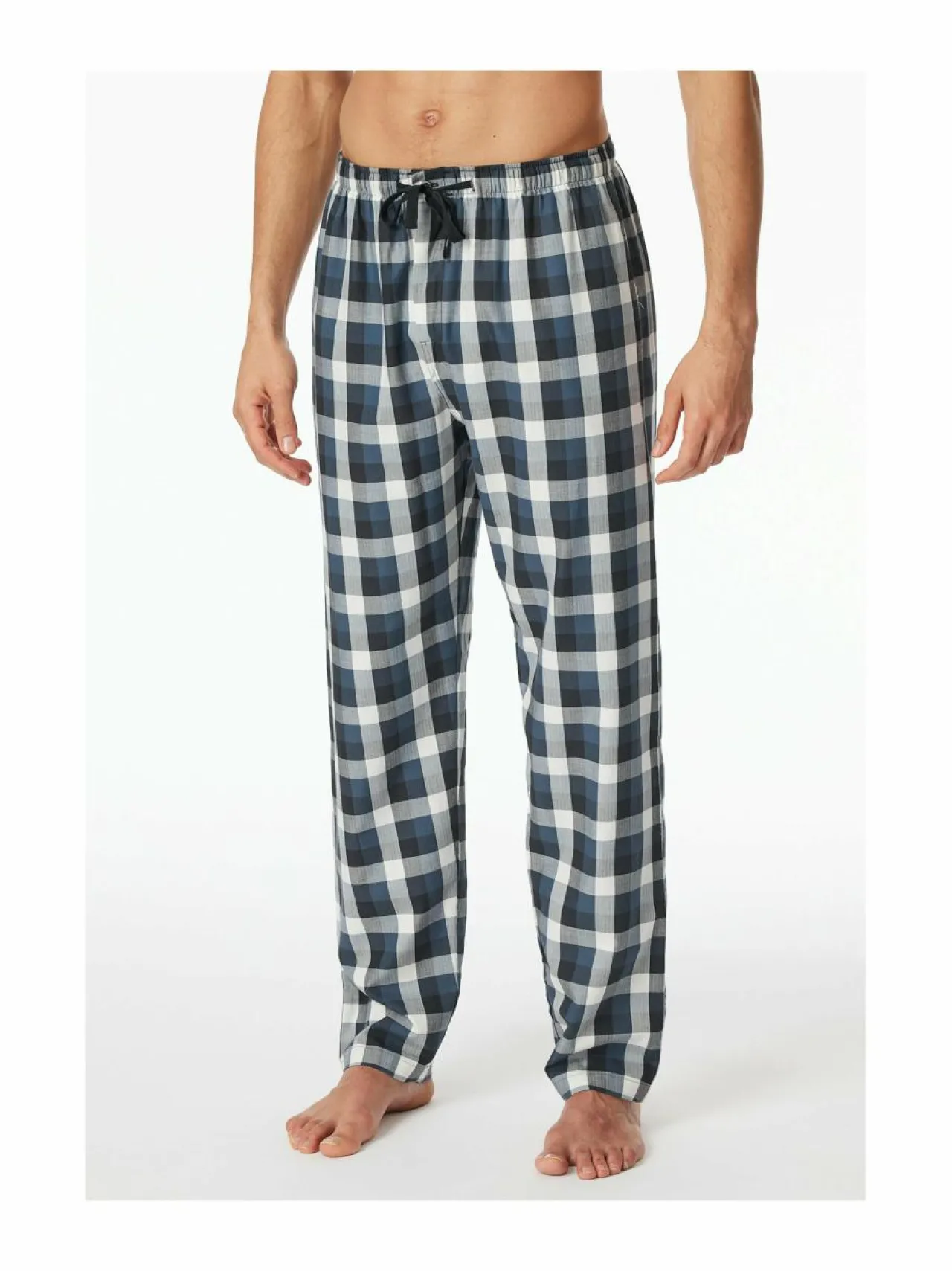 Pyjamat & Kylpytakit<Schiesser Ruudulliset pyjamahousut 913 MULTICOLOUR 2