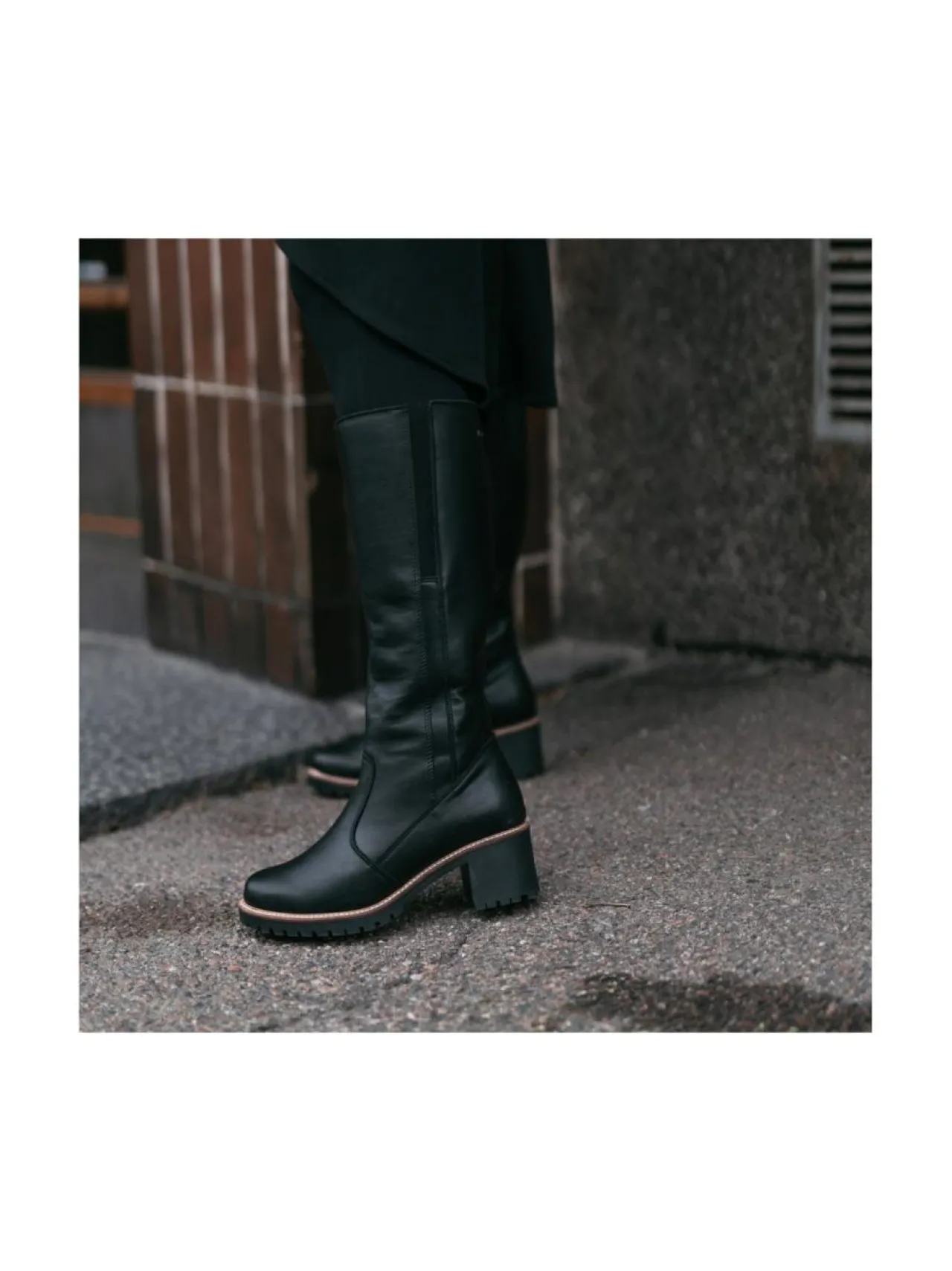 Saappaat<Pomar RUUKKI Naisten korolliset GORE-TEX® saappaat BLACK NAPPA/BLK S