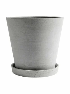 HAY Ruukku ja aluslautanen XXXL ø 34 cm^ Ruukut & Istutusastiat