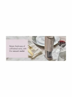 Cuisinart RWO100E Cordless Wine Opener - langaton viinipullonavaaja + vakuumipumppu^ Muut Keittiölaitteet