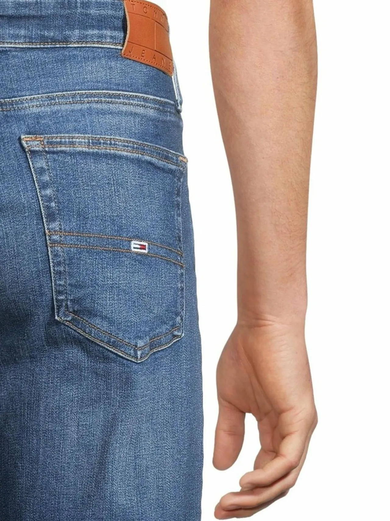 Farkut<Tommy Jeans Ryan Slim Straight -farkut 1BK DENIM DARK