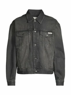 Calvin Klein Jeans 90's Black Fog -farkkutakki^ Takit