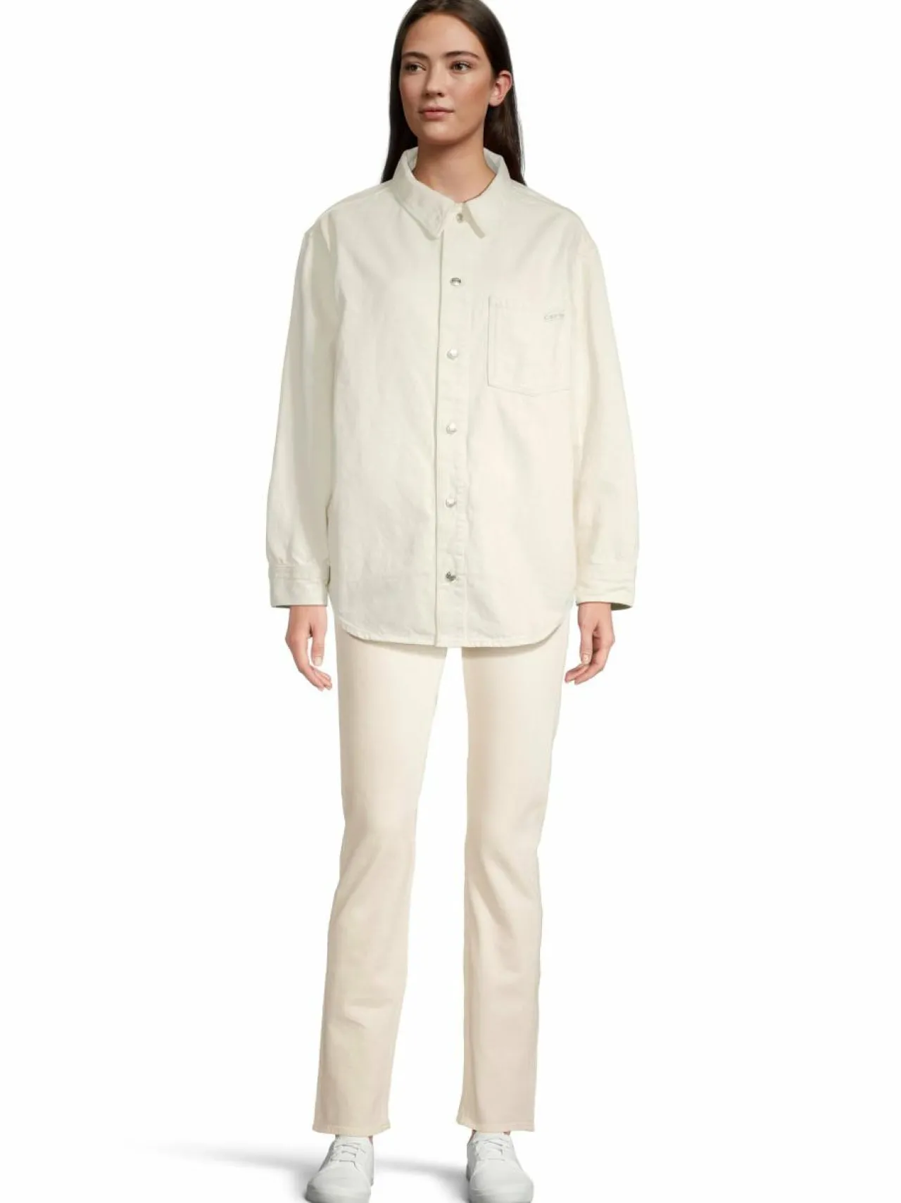 Paidat & Puserot<Calvin Klein Jeans 90's Linen -päällyspaita 1AA DENIM LIGHT
