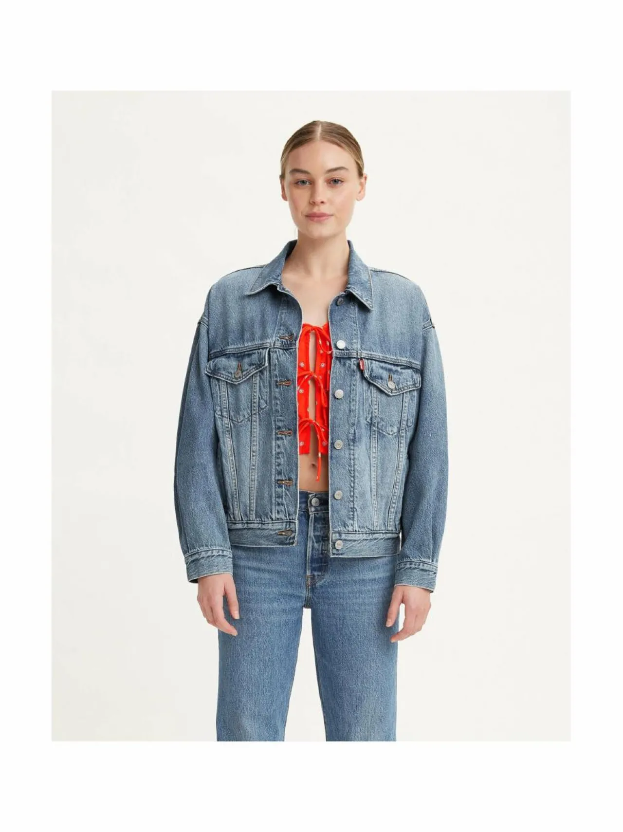 Bleiserit & Jakut<Levi's 90s Trucker Turning Heads -farkkutakki 242 TURNING HEADS