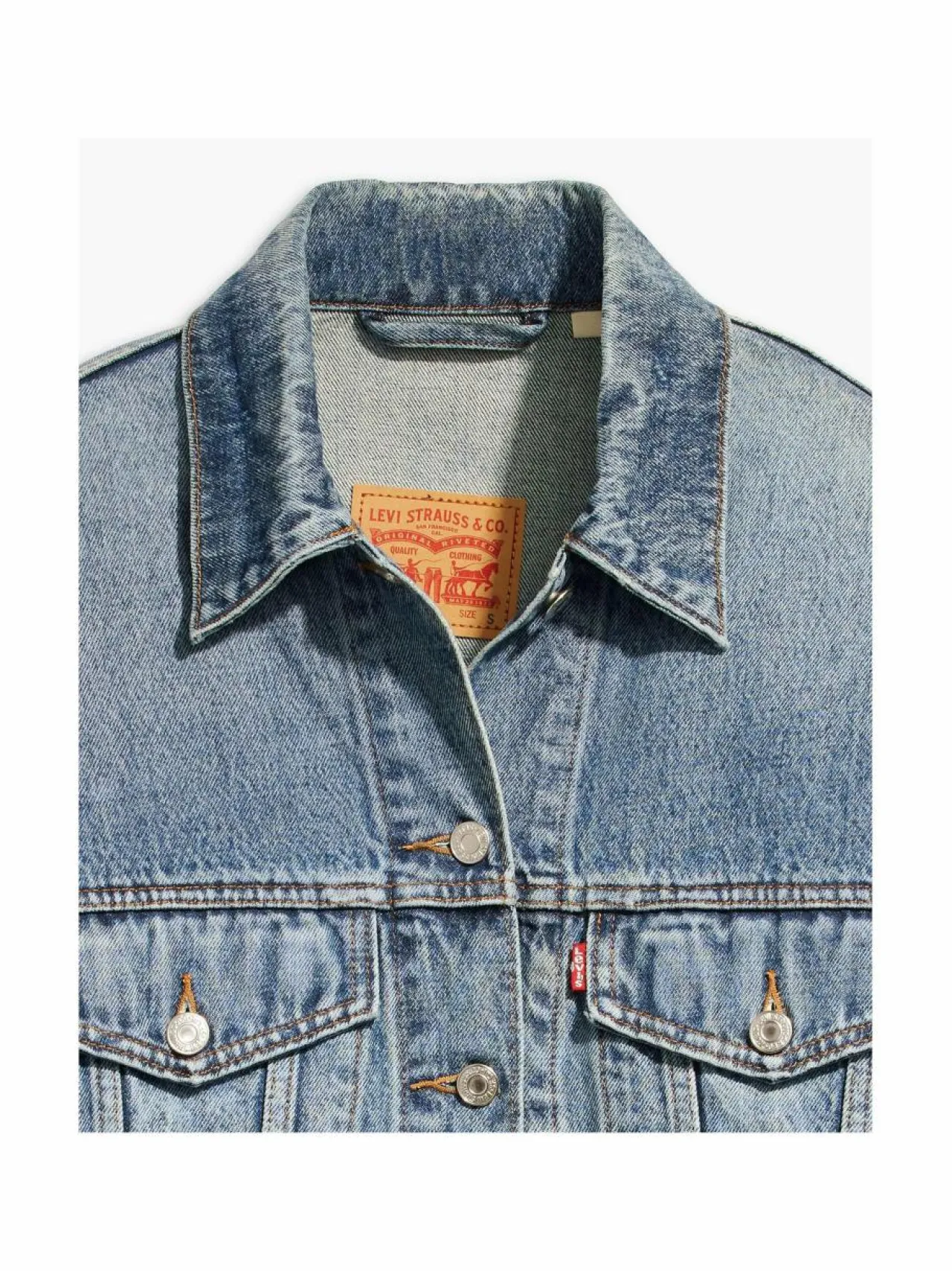 Bleiserit & Jakut<Levi's 90s Trucker Turning Heads -farkkutakki 242 TURNING HEADS