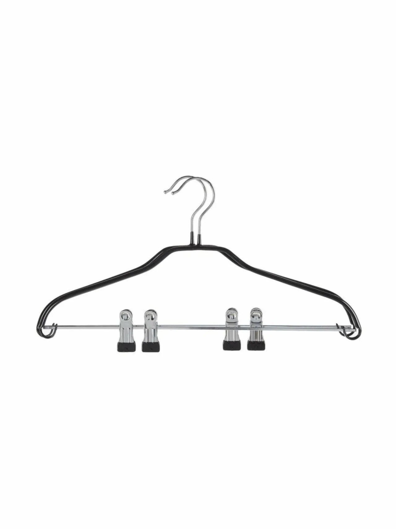Säilytys<Casa Stockmann Saco- metallinen vaateripustin 2 kpl BLACK