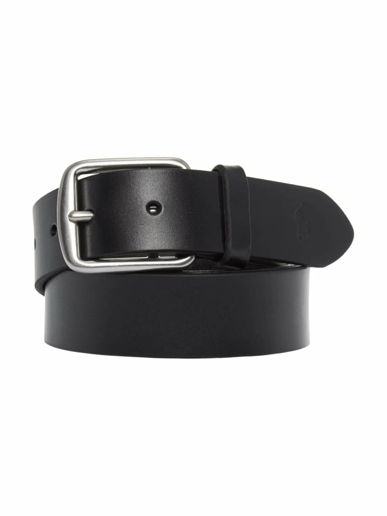 Vyöt<Polo Ralph Lauren Saddlr Medium -nahkavyö BLACK