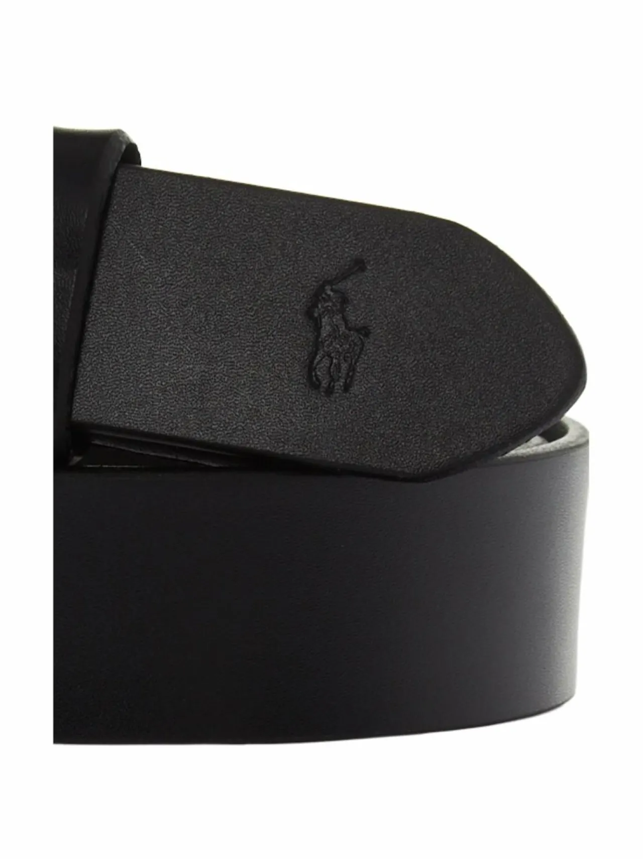 Vyöt<Polo Ralph Lauren Saddlr Medium -nahkavyö BLACK
