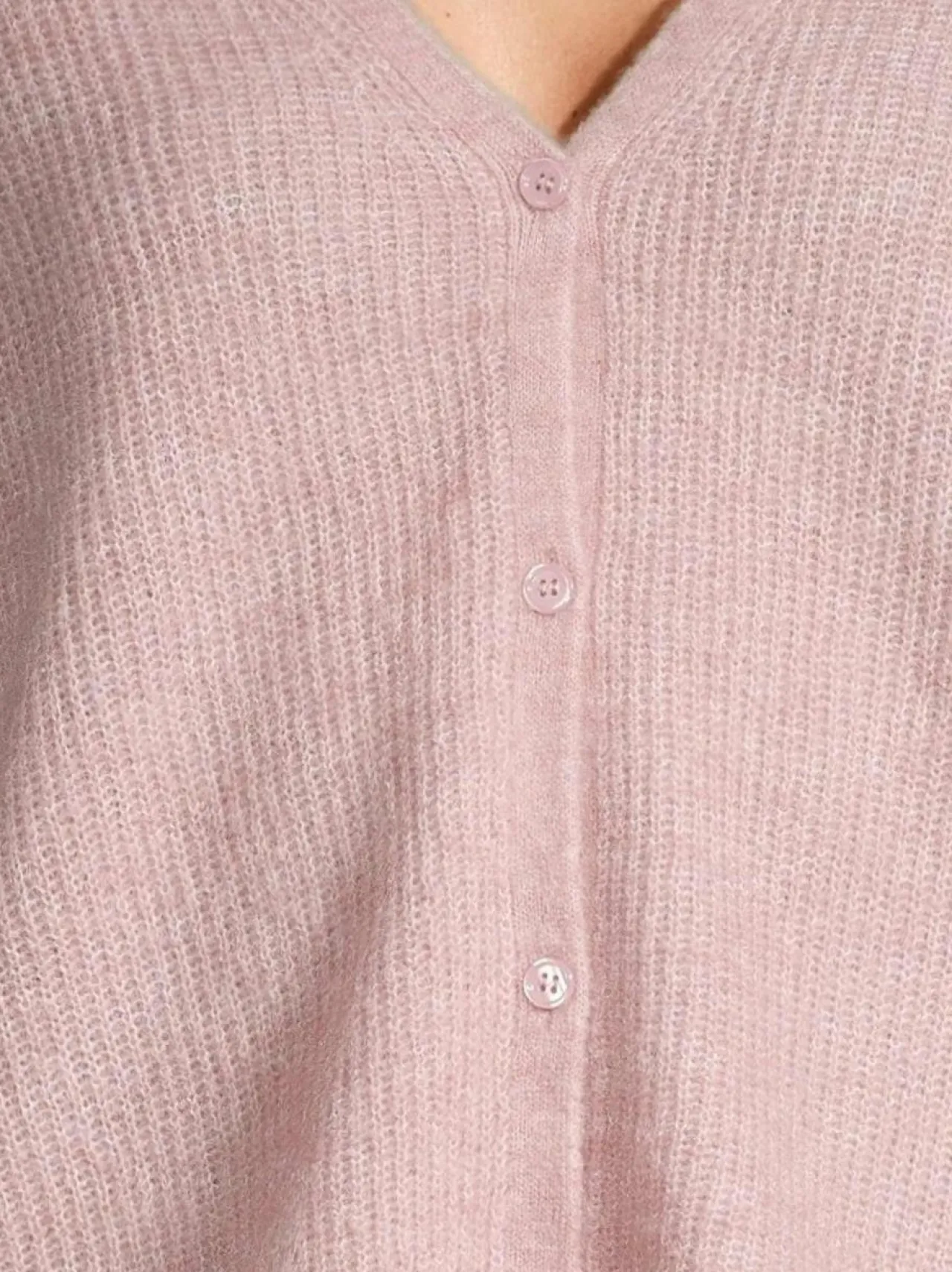 Neuleet<NOOM Sade-neuletakki ROSE MEL