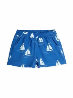 Shortsit|Shortsit<Mini Rodini Sailing Boats -shortsit 460 BLUE