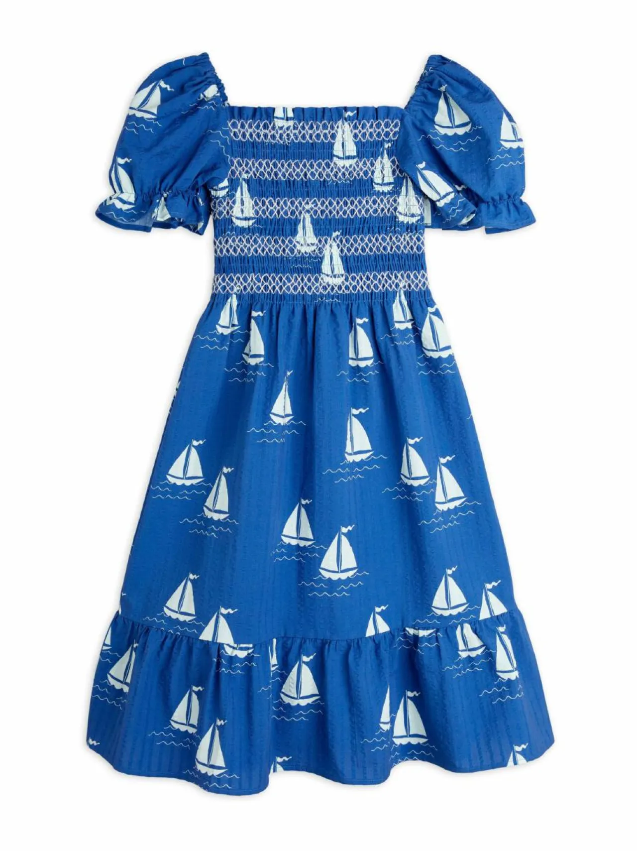 Mini Rodini Sailing Boats -smokkirypytetty mekko^ Mekot & Hameet|Mekot & Hameet